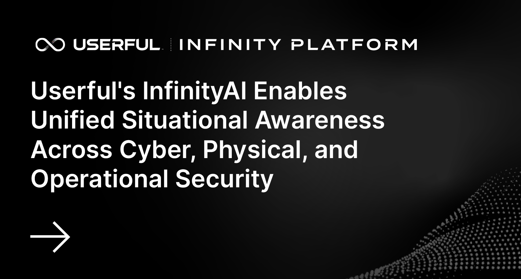 O Userful InfinityAI permite uma percepção situacional unificada em segurança cibernética, física e operacional...