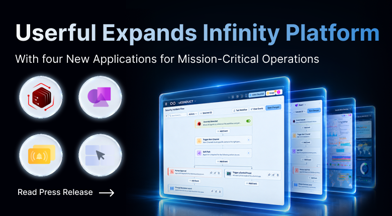 A Userful amplia a plataforma Infinity com quatro novos aplicativos para operações de missão crítica...