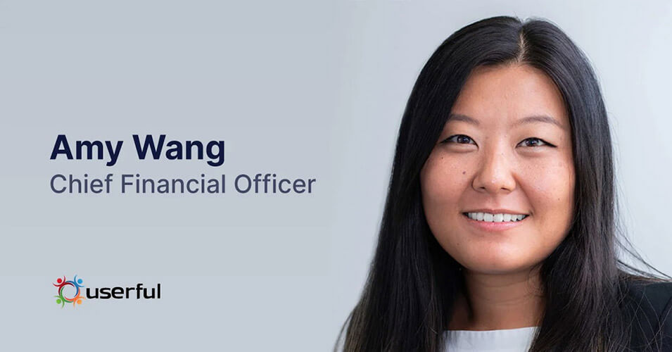 Amy Wang, Diretora Financeira da Userful