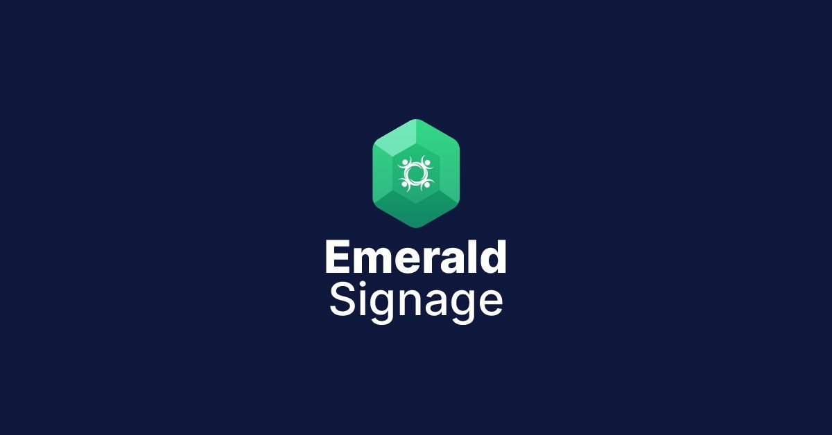 Logotipo de Sinalização Esmeralda